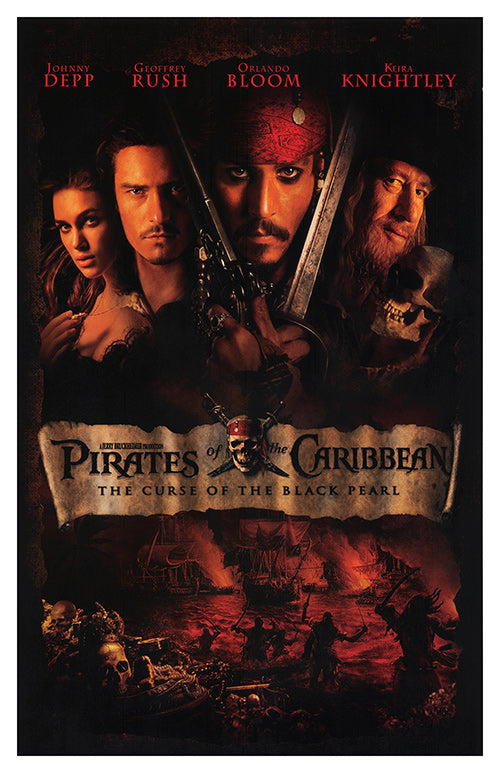 Pirates Of The Caribbean Black Pearl Poster